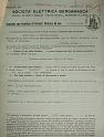 1933 copia contratto fornitura energia elettrica a scuole di Medolago della Società Elettrica Bergamasca